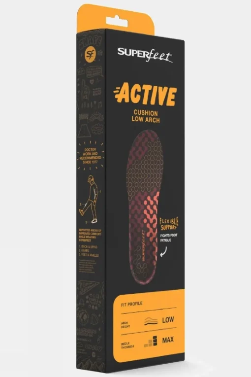 Active Cushion Low Arch Insoles