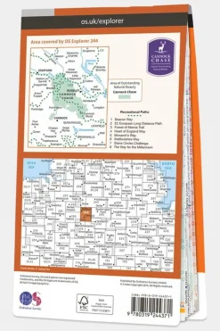 Active Explorer Map 244 Cannock Chase and Chasewater