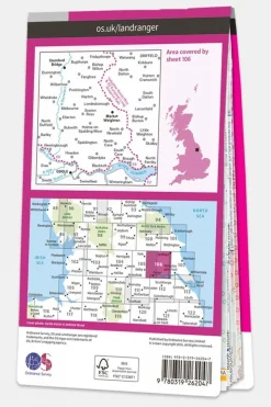 Active Landranger Map 106 Market Weighton
