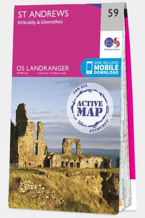 Active Landranger Map 59 St Andrews