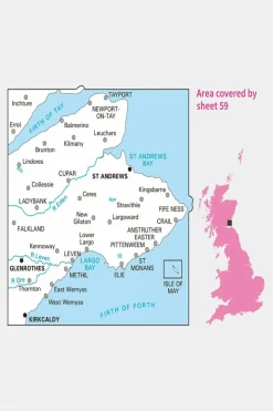 Active Landranger Map 59 St Andrews