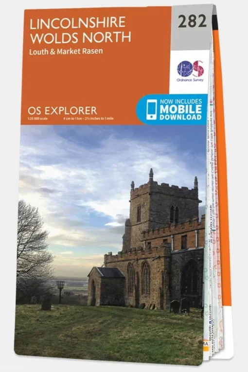 Explorer Map 282 Lincolnshire Wolds North