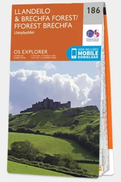 Explorer Map 186 Llandeilo and Brechfa Forest
