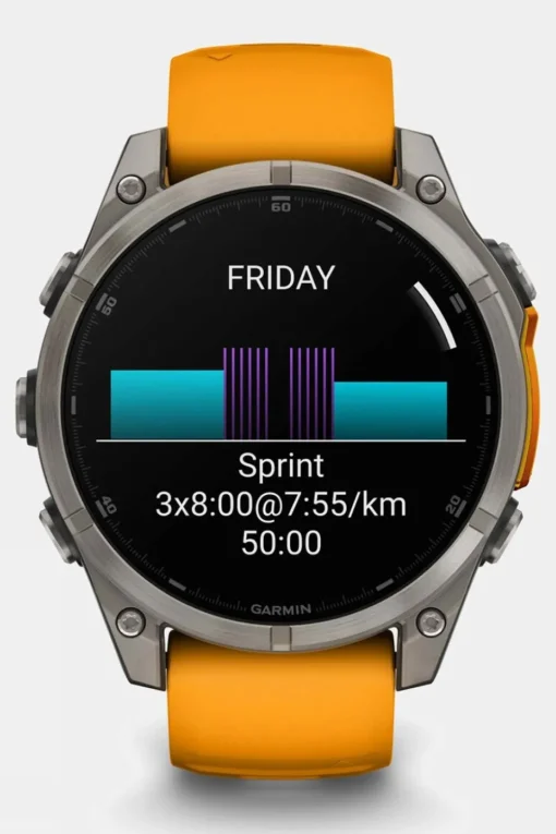 Fenix 8 AMOLED Sapphire 47mm GPS Smartwatch