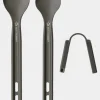 Frontier Ultralight 2 Piece Long Handle Spoon & Spork Cutlery Set
