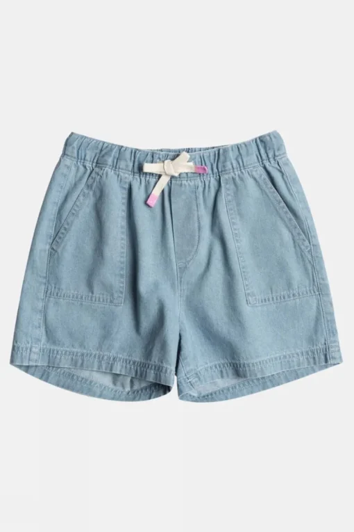 Girls Call On Me Denim Shorts
