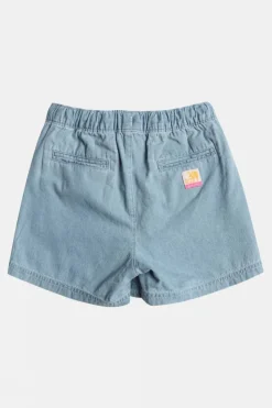 Girls Call On Me Denim Shorts
