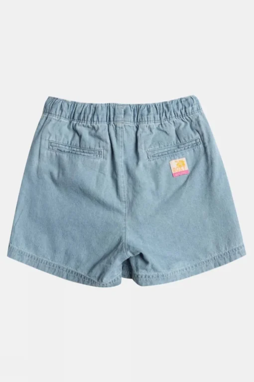 Girls Call On Me Denim Shorts