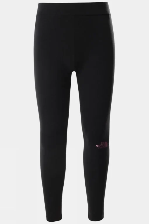 Girls Cotton Blend Big Logo Leggings 14+