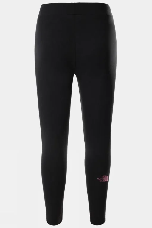 Girls Cotton Blend Big Logo Leggings 14+