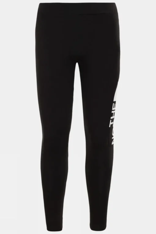 Girls Cotton Blend Big Logo Leggings 14+