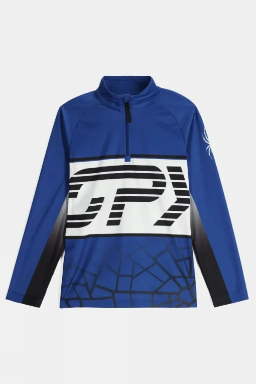 Kids Web Half Zip Top