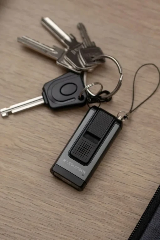 K6R Rechargeable USB-A, Strobe & Alarm Safety Keyring