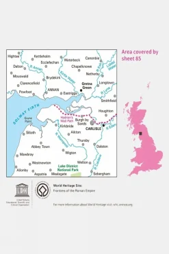 Landranger Map 85 Carlisle and Solway Firth