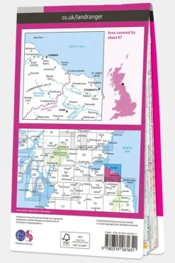 Landranger Map 67 Duns, Dunbar and Eyemouth