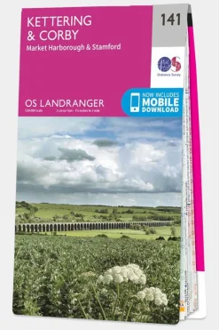 Landranger Map 141 Kettering and Corby