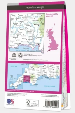 Landranger Map 201 Plymouth and Launceston