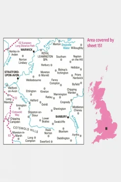 Landranger Map 151 Stratford-upon-Avon