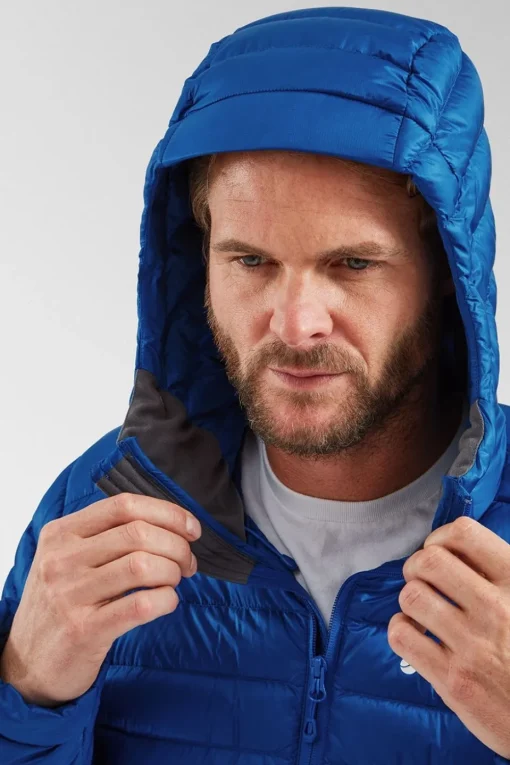 Mens Anti-Freeze Hooded Down Jacket
