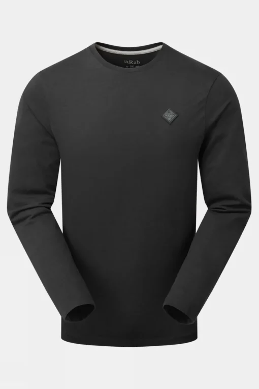 Mens Basecamp Logo Badge Long Sleeve T-Shirt