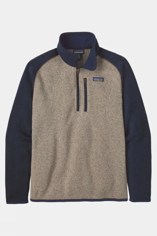 Mens Better Sweater Quarter Zip Fleece