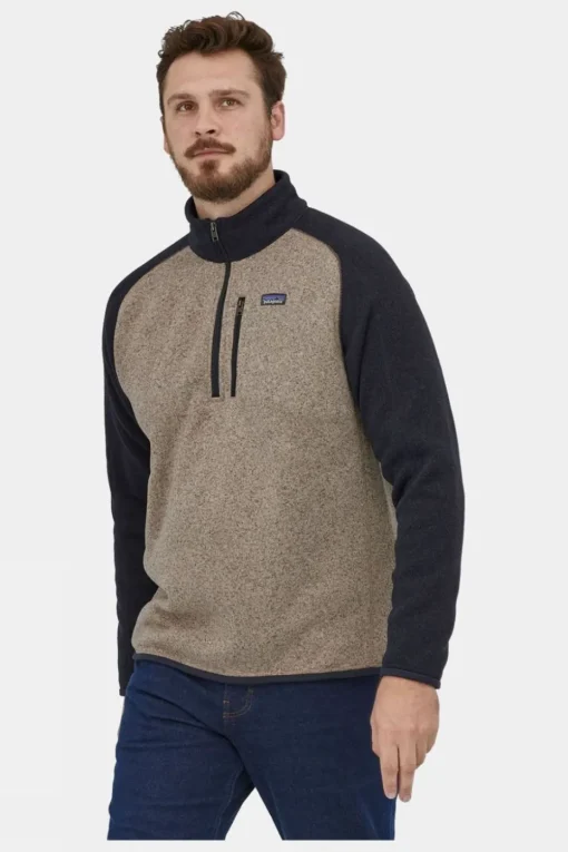 Mens Better Sweater Quarter Zip Fleece