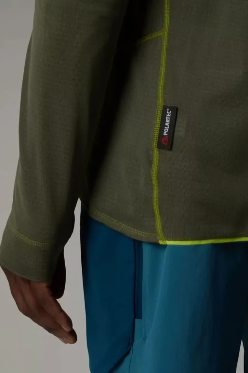 Mens Bolt Polartec Power Grid Fleece Jacket