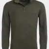 Mens Cotton Half Zip Fleece
