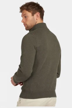 Mens Cotton Half Zip Fleece