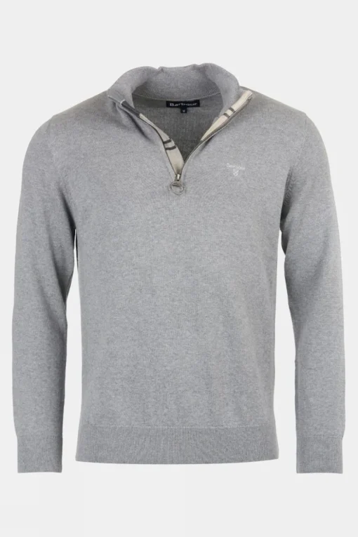 Mens Cotton Half Zip Fleece