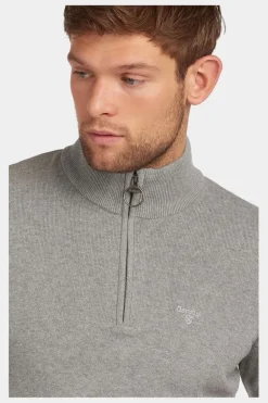 Mens Cotton Half Zip Fleece