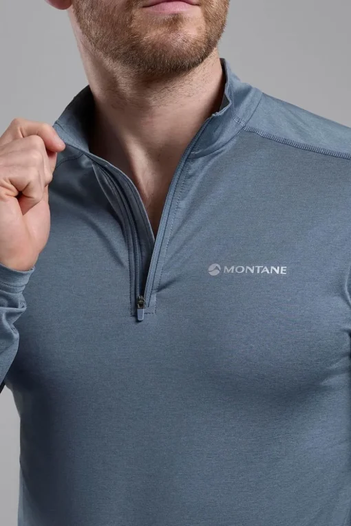 Mens Dart XT Zip Neck Base Layer Top
