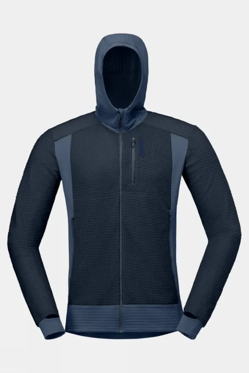 Mens Falketind Alpha120 Full Zip Hood Jacket