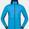 Mens Falketind Alpha90 Insulated Zip Hood Fleece Top
