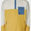 Mens Fitzroy Snap Fleece Top