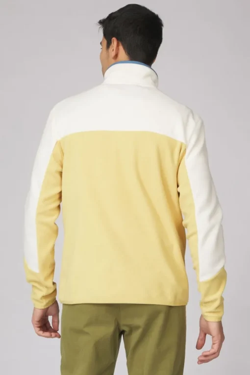 Mens Fitzroy Snap Fleece Top