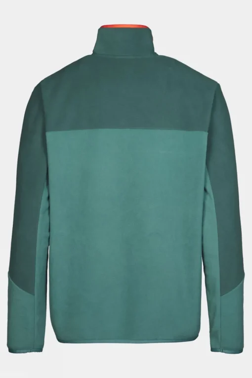 Mens Fitzroy Snap Fleece Top