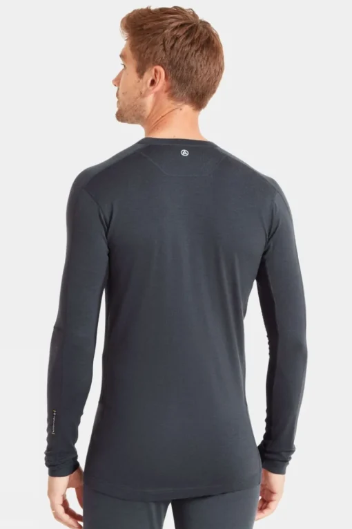 Mens Flatiron 185 Crew Base Layer Top