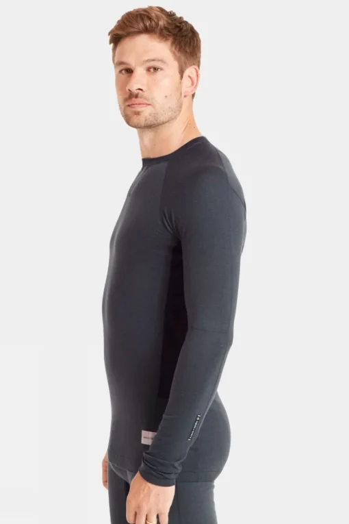 Mens Flatiron 185 Crew Base Layer Top