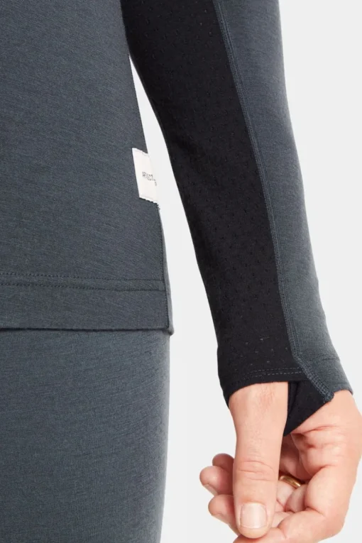 Mens Flatiron 185 Crew Base Layer Top