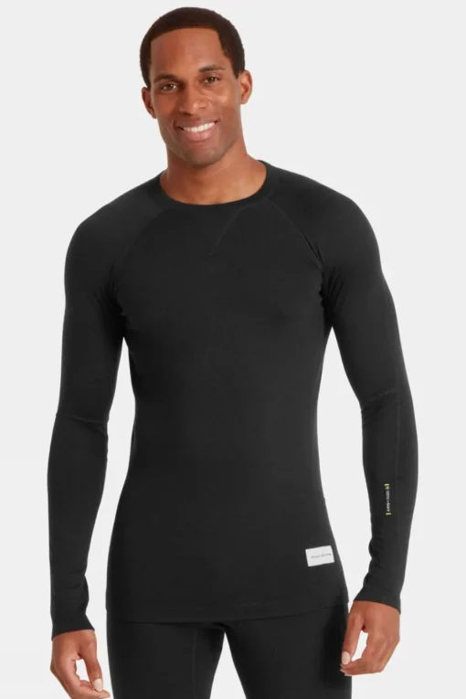 Mens Flatiron 185 Crew Base Layer Top