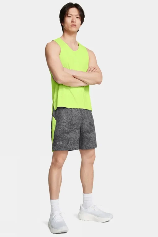 Mens Launch Pro 7" Printed Shorts