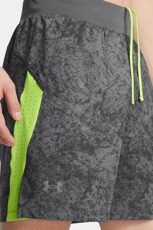 Mens Launch Pro 7" Printed Shorts