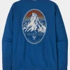 Mens Long Sleeve Chouinard Crest Responsibili T-Shirt