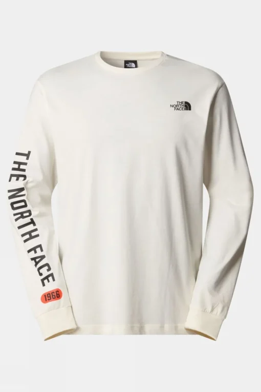 Mens Long Sleeve Varsity Graphic T-Shirt