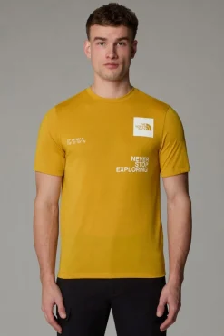 Mens Mountain Foundation Coordinates T-Shirt