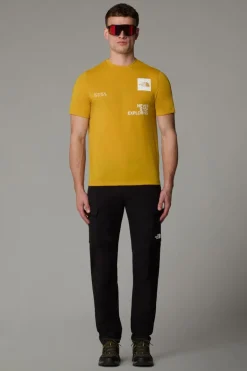 Mens Mountain Foundation Coordinates T-Shirt