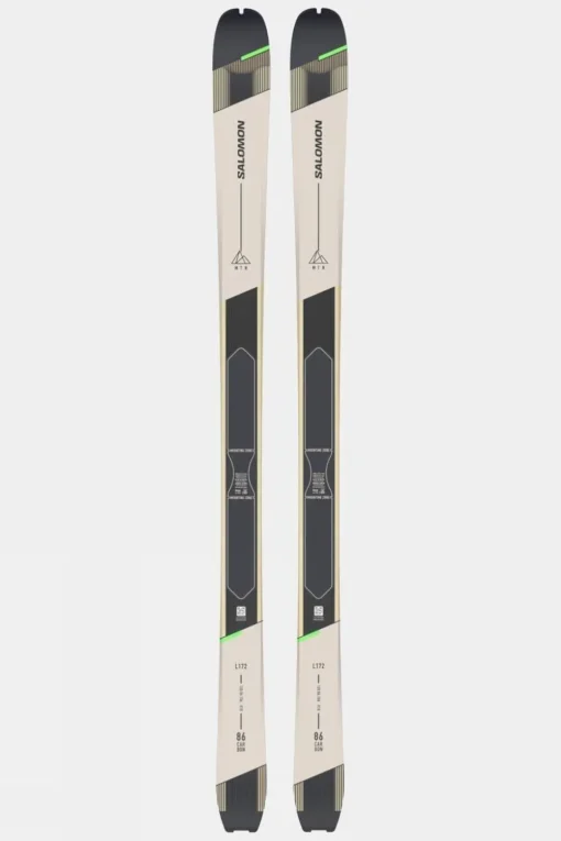 Mens MTN 86 Carbon With Skins Skis (Ski only)