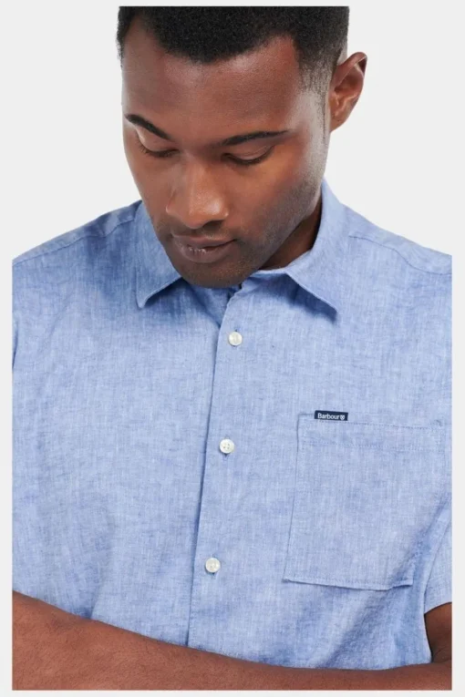 Mens Nelson Short Sleeve Summer Shirt