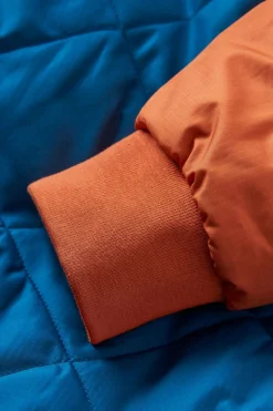 Mens Oceanic Recycled Insulated Half Zip Jacket